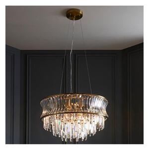 Endon 107785 - Lampadario a sospensione su cavi 9xE14/6W/230V oro