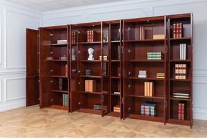 Libreria componibile ufficio ciliegio 3,6 metri - Arrediorg.it