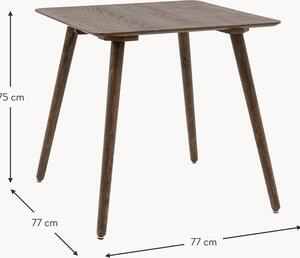 Tavolo in legno Hatfield, 77 x 77 cm