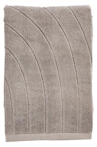 Asciugamano grigio in spugna di cotone 70x140 cm Time - Zone