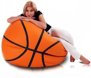 Pouf pallone basket pallacanestro dim 55 x 100