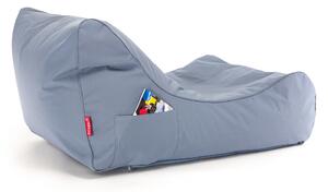 Pouf poltrona sacco chaise longue da esterno pouf a sacco lettino in poliestere waterproof