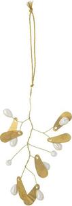 Vischio decorativo con perle Jeanice