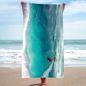 Telo mare con surfista Larghezza: 100 cm | Lunghezza: 180 cm