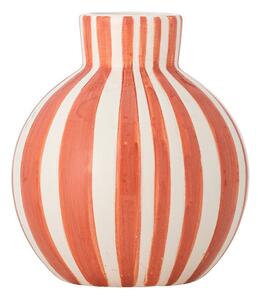 Vaso arancione in dolomite dipinto a mano (altezza totale 11 cm) Fian – Bloomingville
