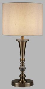 Searchlight Lampada da tavolo Oscar con paralume in look lino