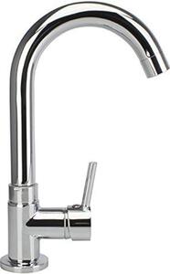 Rubinetto dell'acqua fredda per lavabo - Sgocciolatoio orientabile per bagno degli ospiti o tenda
