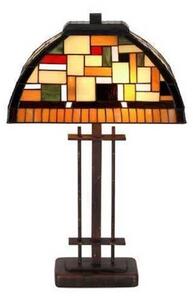 Artistar MOSAICA - Lampada da tavolo in stile Tiffany