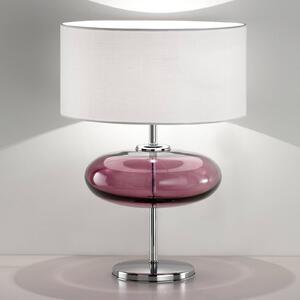 AILATI Lampada da tavolo Show Elisse 62 cm vetro rosa