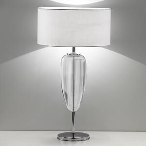 AILATI Lampada da tavolo Show Ogiva 82 cm elemento in vetro chiaro