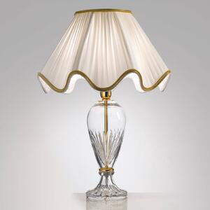 Cremasco Lampada da tavolo Belle Epoque, dorata 50 cm