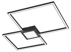 Plafoniera design grigia Dimmerabile a 3 livelli LED - CINDY