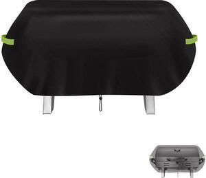 Copertura per barbecue a gas 420D: impermeabile, resistente agli strappi, grande per barbecue a gas, 70x47x30 cm, protegge i modelli Weber Q100/Q1000/Q120/Q1200