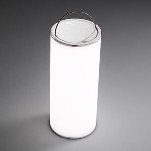 Fabas Luce Lampada tavolo LED Thalia luce reversibile, bianca