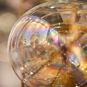 EDG - Enzo de Gasperi Decorazione natalizia palla di natale per albero di natale in vetro Vetro Trasparente
