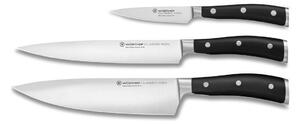 Wüsthof - Set di coltelli da cucina CLASSIC IKON 3 pz nero