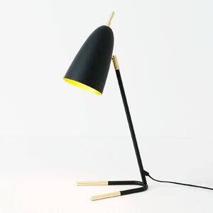 Holländer Lampada da tavolo Obelisco, orientabile, nero