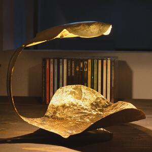 Knikerboker Lampada da tavolo LED di design Gi.Gi, dorata