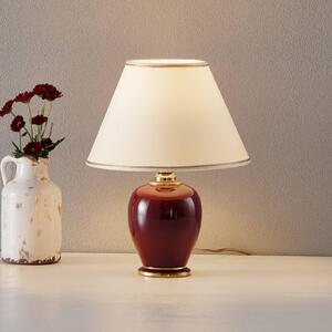 Austrolux KOLARZ Bordeaux - lampada da tavolo alta 34 cm