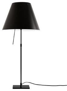 Luceplan Costanza lampada da tavolo D13 nero/nero