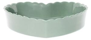 Côté Table Tortiera in Ceramica Grande a forma di Cuore Charlotte 24x24x5h (7 colori) Salvia