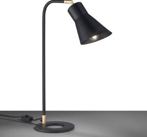 Metallux Lampada da tavolo Conico, nero/oro