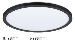 Paulmann Plafoniera a LED Atria Shine, Nero, Soggiorno / Sala da pranzo, Plastica, Moderno, Plafoniera LED