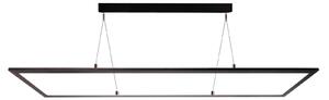 Deko-Light LED a sospensione 3422, angolare, dip-switch, nero dimmerabile, Nero, Studio / Ufficio, Alluminio, Moderno