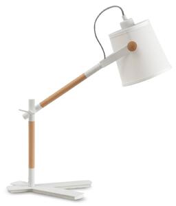 Mantra Iluminación Lampada da tavolo Nordica con paralume tessile