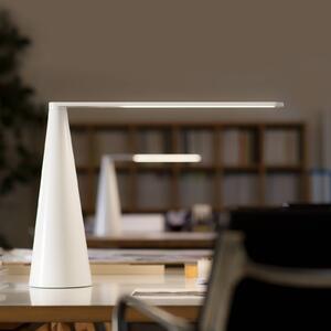 Martinelli Luce Elica LED da tavolo, bianco, 38cm