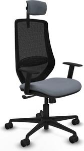 Sedia da ufficio Piqueras y Crespo D036N2W Grigio