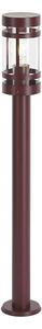 Lampada da esterno moderna rosso scuro 80cm IP44 - Gleam