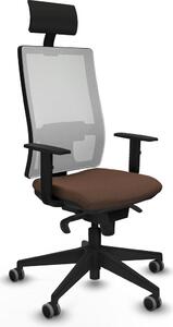 Sedia da ufficio Piqueras y Crespo 1D066G1 Marrone scuro