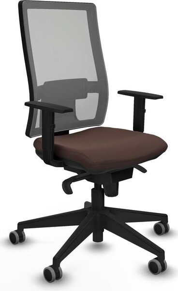 Sedia da ufficio Piqueras y Crespo 1D066G0 Marrone scuro
