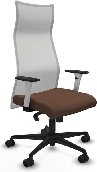Sedia da ufficio Piqueras y Crespo B1B036N marrone scuro