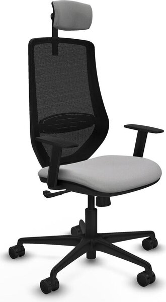 Sedia da ufficio Piqueras y Crespo D036N2W Grigio chiaro