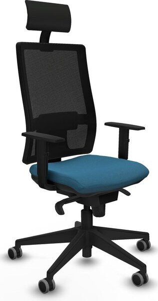 Sedia da ufficio Piqueras y Crespo 1D066G1 Verde petrolio