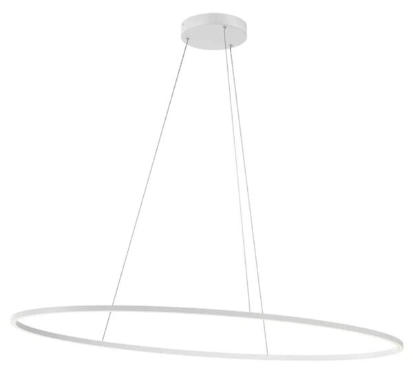 Lampadario moderno redo group leo 01 3340 01 3299 led cct bianco nero dimmerabile alluminio - Redo Group