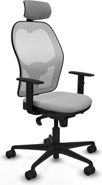 Sedia da ufficio con poggiatesta Piqueras y Crespo 1D036N2 Grigio chiaro