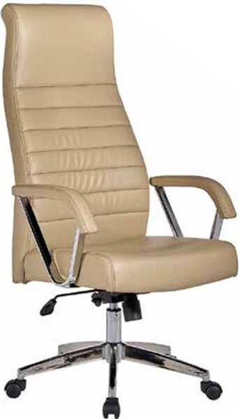 Lusso poltrona ufficio poltrona soggiorno poltrona direzionale ufficio poltrona girevole beige