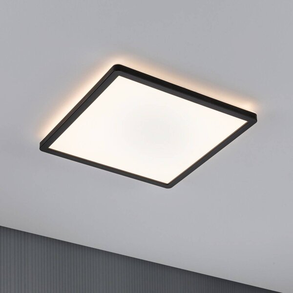 Paulmann Pannello LED Atria Shine, Nero, Soggiorno / Sala da pranzo, Plastica, Moderno, Plafoniera LED