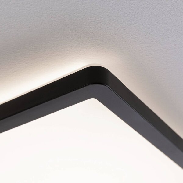 Paulmann Pannello LED Atria Shine, Nero, Soggiorno / Sala da pranzo, Plastica, Moderno, Plafoniera LED