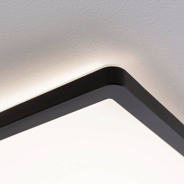 Paulmann Pannello LED Atria Shine, dimmerabile, Nero, Soggiorno / Sala da pranzo, Plastica, Moderno, Plafoniera LED