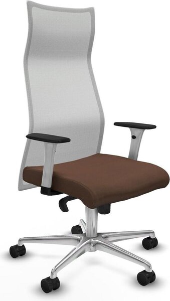 Sedia da ufficio Piqueras y Crespo B1B086N marrone scuro