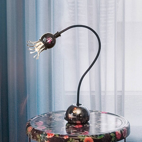 Serien Lighting Lampada da tavolo Poppy con petali d'effetto
