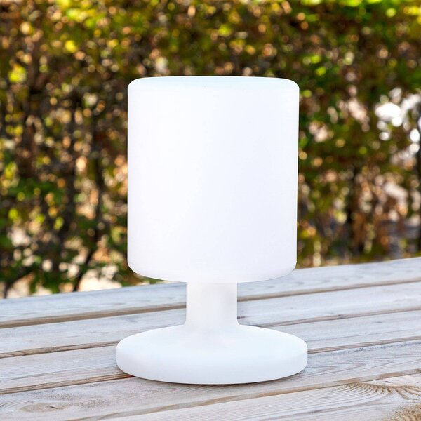 Smartwares Lampada da tavolo LED Ben per interni ed esterni, batteria ricaricabile