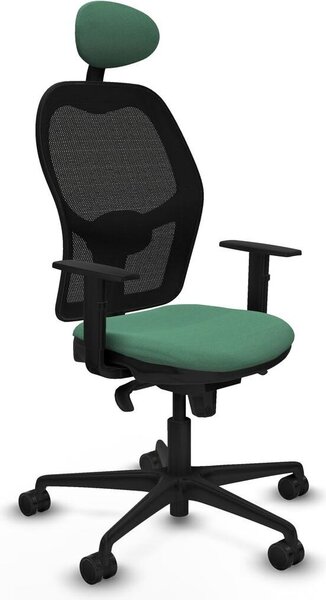 Sedia da ufficio Piqueras y Crespo 1D036N1 Verde smeraldo