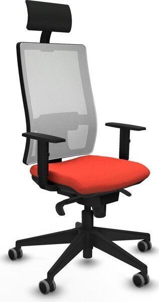 Sedia da ufficio Piqueras y Crespo 1D066G1 Arancione scuro