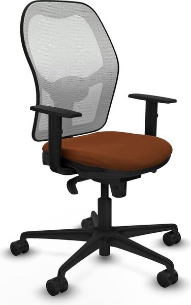 Sedia da ufficio Piqueras y Crespo 1D036N0 Bianco Marrone