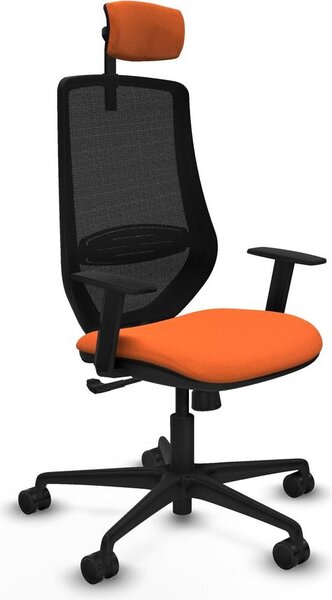 Sedia da ufficio Piqueras y Crespo D036N2W Arancione
